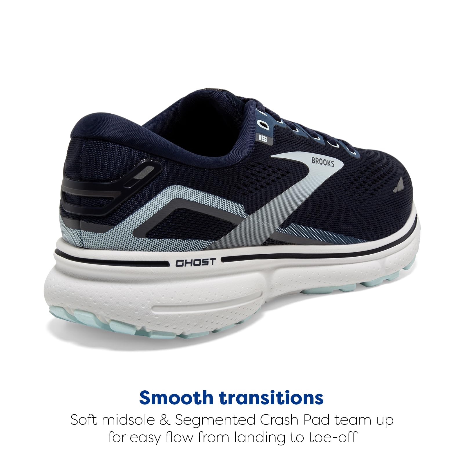 Brooks Ghost 15 - Women's Peacoat/Pearl/Salt Air Shoe Deals Outlet