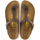 Birkenstock Gizeh Birkibuc - Unisex Mocha Shoe Deals Outlet