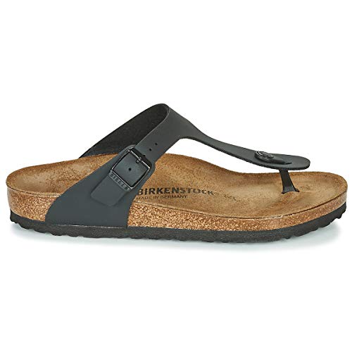 Birkenstock Gizeh Birko - Flor Patent - Unisex Black Patent Shoe Deals Outlet