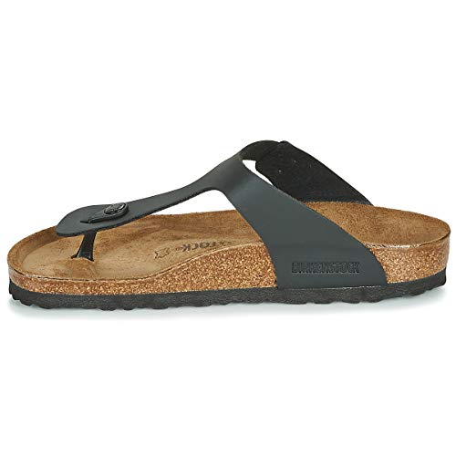 Birkenstock Gizeh Birko - Flor Patent - Unisex Black Patent Shoe Deals Outlet