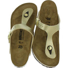 Birkenstock Gizeh Birko - Flor - Unisex Gold Shoe Deals Outlet