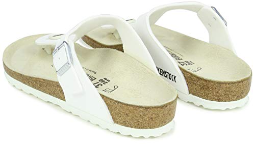 Birkenstock Gizeh Birko - Flor - Unisex White Shoe Deals Outlet