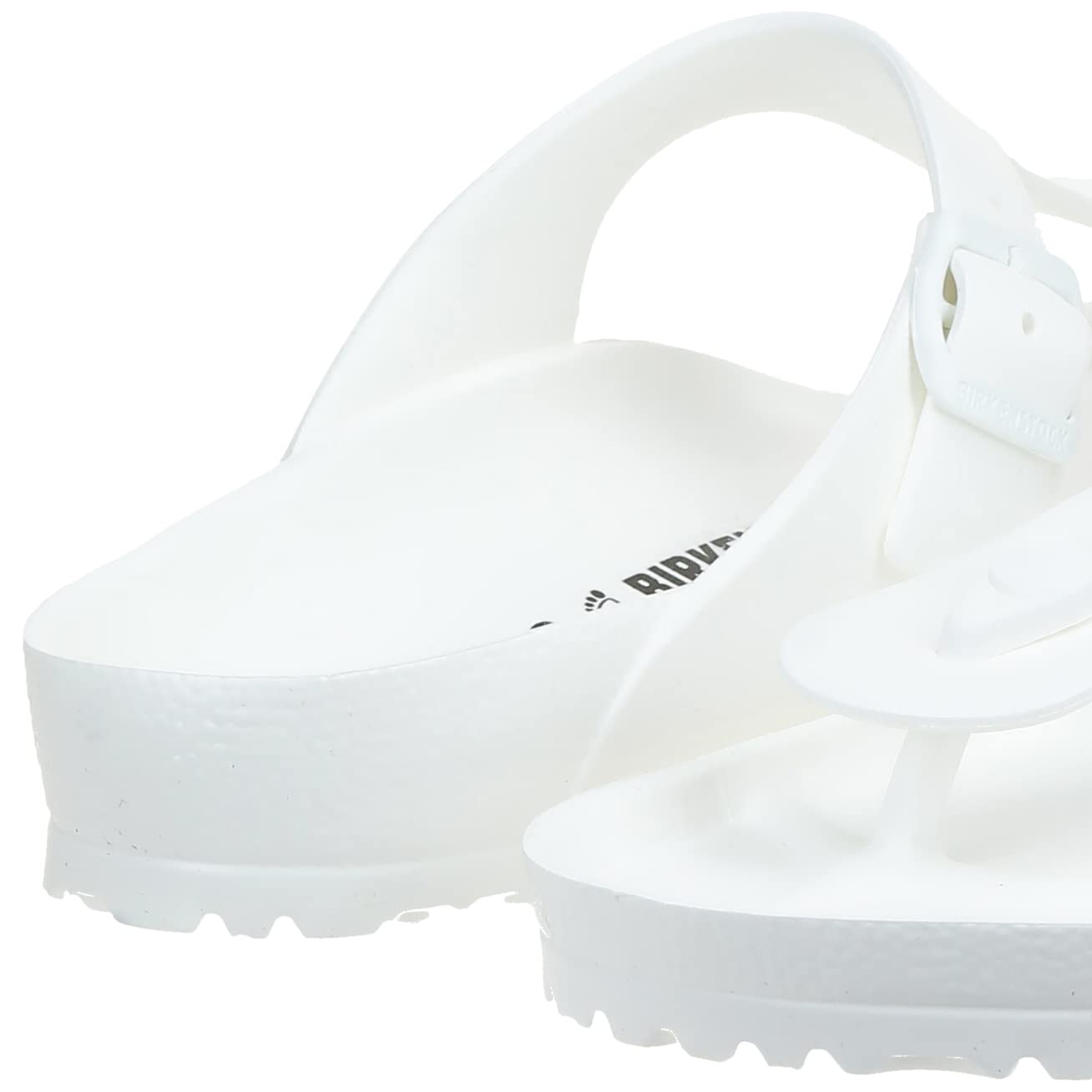 Birkenstock Gizeh Birko - Flor - Unisex Graceful Pearl White Shoe Deals Outlet