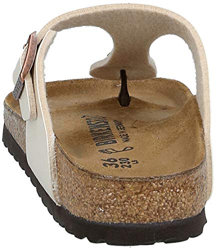 Birkenstock Gizeh Birko - Flor - Unisex Graceful Pearl White Shoe Deals Outlet