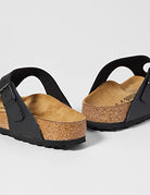 Birkenstock Gizeh Birko - Flor - Unisex Black Shoe Deals Outlet