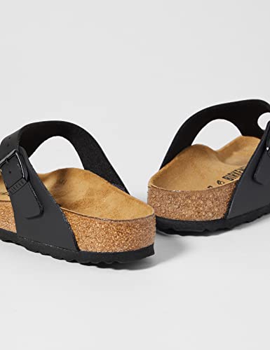 Birkenstock Gizeh Birko - Flor - Unisex Black Shoe Deals Outlet