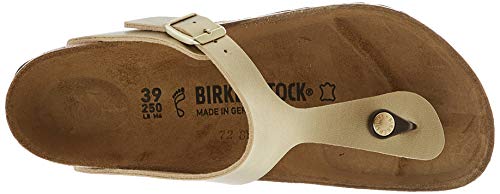 Birkenstock Gizeh Birko - Flor - Unisex Gold Shoe Deals Outlet