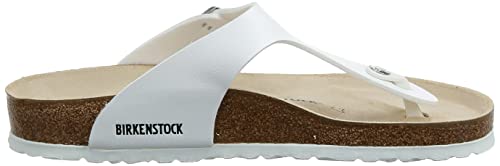 Birkenstock Gizeh Birko - Flor - Unisex White Shoe Deals Outlet
