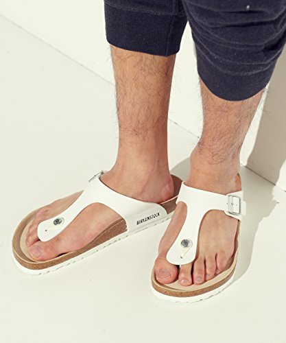 Birkenstock Gizeh Birko - Flor - Unisex White Shoe Deals Outlet