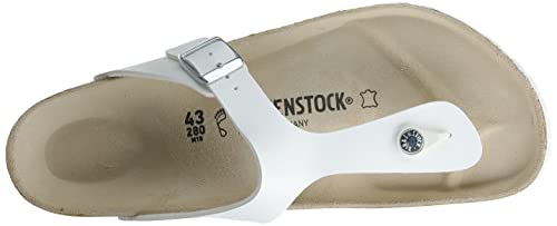 Birkenstock Gizeh Birko - Flor - Unisex White Shoe Deals Outlet