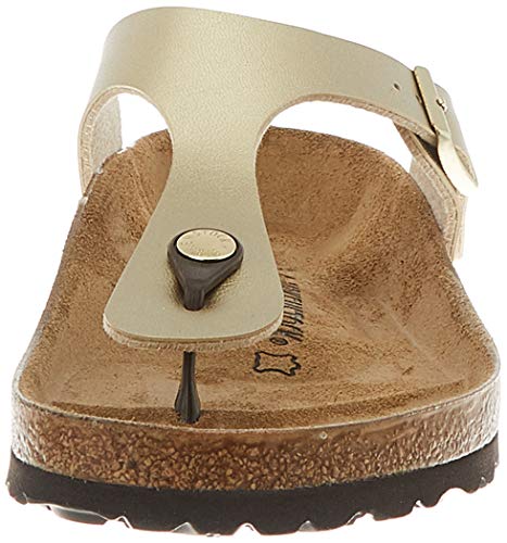Birkenstock Gizeh Birko - Flor - Unisex Gold Shoe Deals Outlet