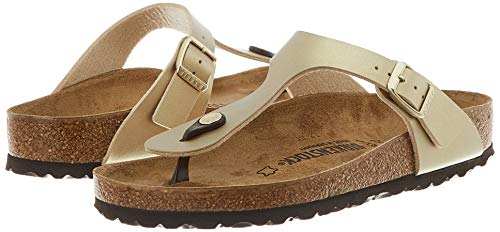 Birkenstock Gizeh Birko - Flor - Unisex Gold Shoe Deals Outlet