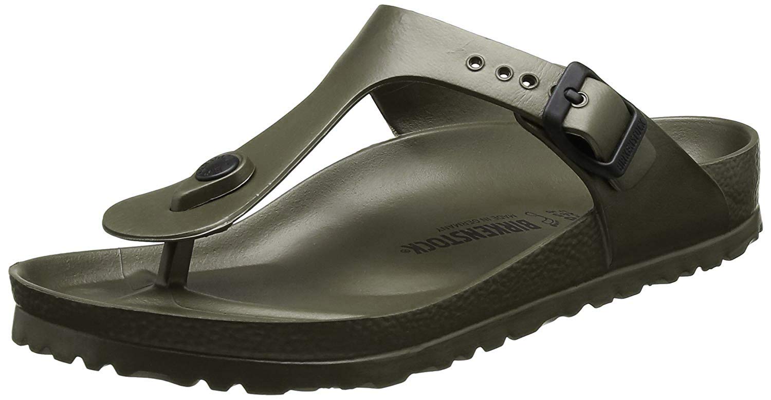 Birkenstock Gizeh EVA - Unisex Khaki Shoe Deals Outlet