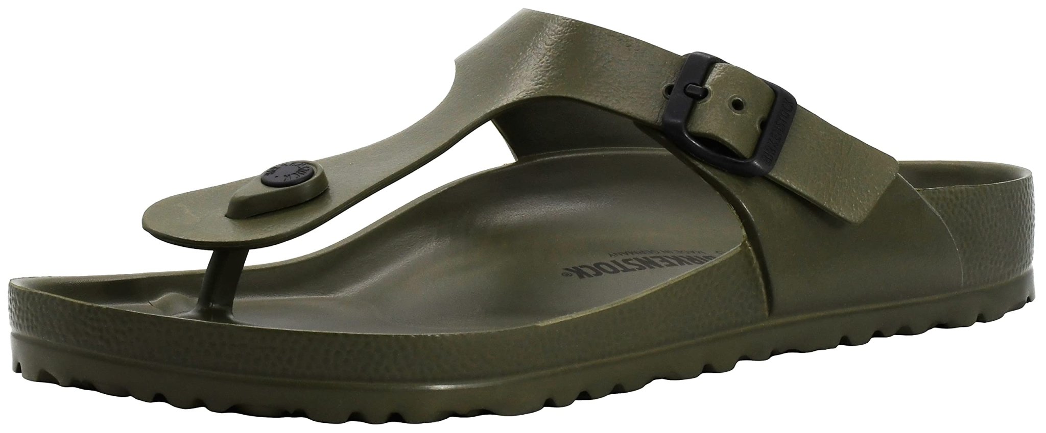 Birkenstock Gizeh EVA - Unisex Khaki Shoe Deals Outlet
