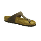 Birkenstock Gizeh Natural Leather Oiled - Unisex Habana Oiled Leather Shoe Deals Outlet