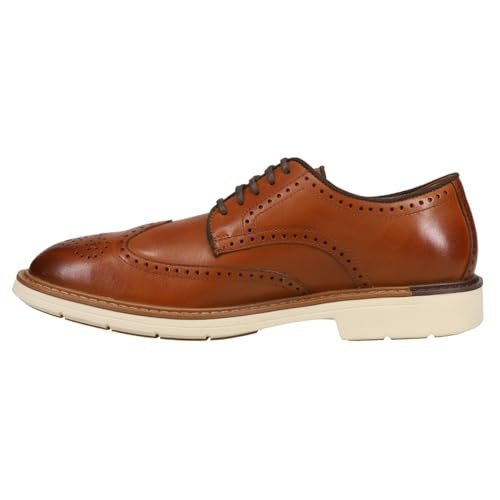 Cole Haan Go - To Wingtip Oxford - Men's British Tan Shoe Deals Outlet