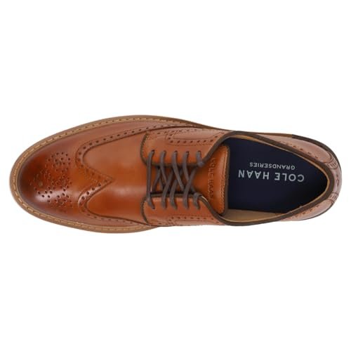 Cole Haan Go - To Wingtip Oxford - Men's British Tan Shoe Deals Outlet