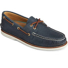 Sperry Gold Authentic Original 2 Eye - Men's Navy/Brown Shoe Deals Outlet