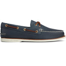 Sperry Gold Authentic Original 2 Eye - Men's Navy/Brown Shoe Deals Outlet