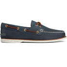 Sperry Gold Authentic Original 2 Eye - Men's Navy/Brown Shoe Deals Outlet