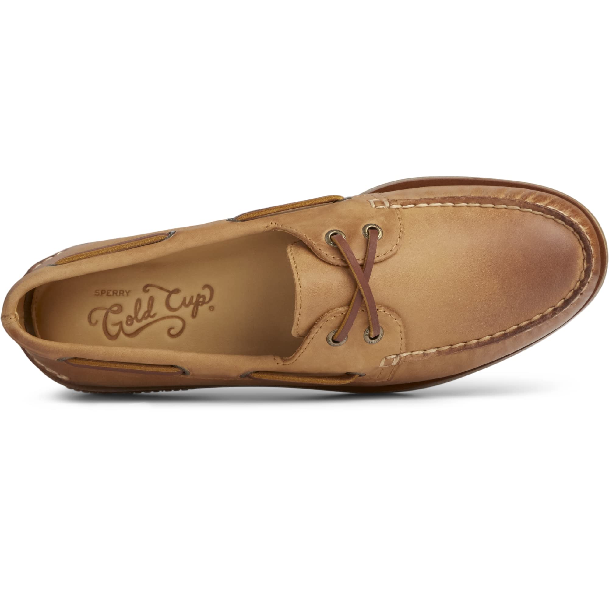 Sperry Gold Authentic Original 2 Eye - Men's Ginger Shoe Deals Outlet