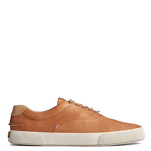 Sperry Gold Striper Plushwave CVO - Men's Soft Tan Shoe Deals Outlet