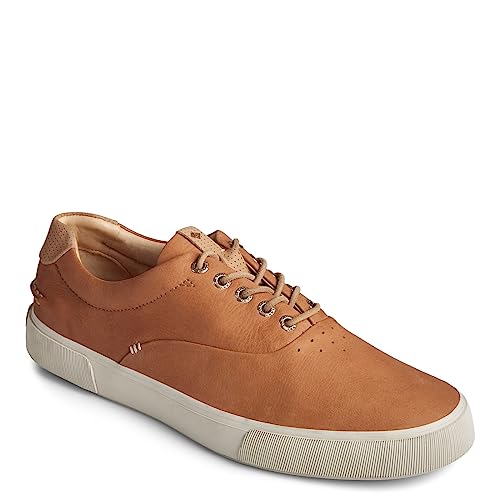 Sperry Gold Striper Plushwave CVO - Men's Soft Tan Shoe Deals Outlet