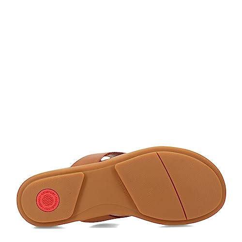 FitFlop Gracie Leather Flip - Flops - Women's Light Tan Shoe Deals Outlet