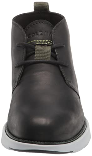 Cole Haan Grand Atlantic Chukka Boot - Men's Black Water Resistant/Micro Chip Shoe Deals Outlet