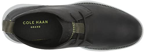 Cole Haan Grand Atlantic Chukka Boot - Men's Black Water Resistant/Micro Chip Shoe Deals Outlet