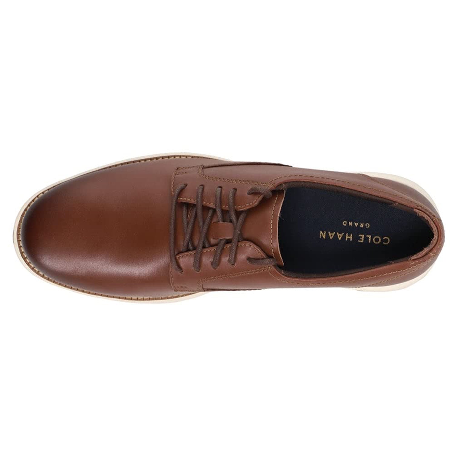 Cole Haan Grand Atlantic Oxford - Men's Chestnut/Ivory Shoe Deals Outlet