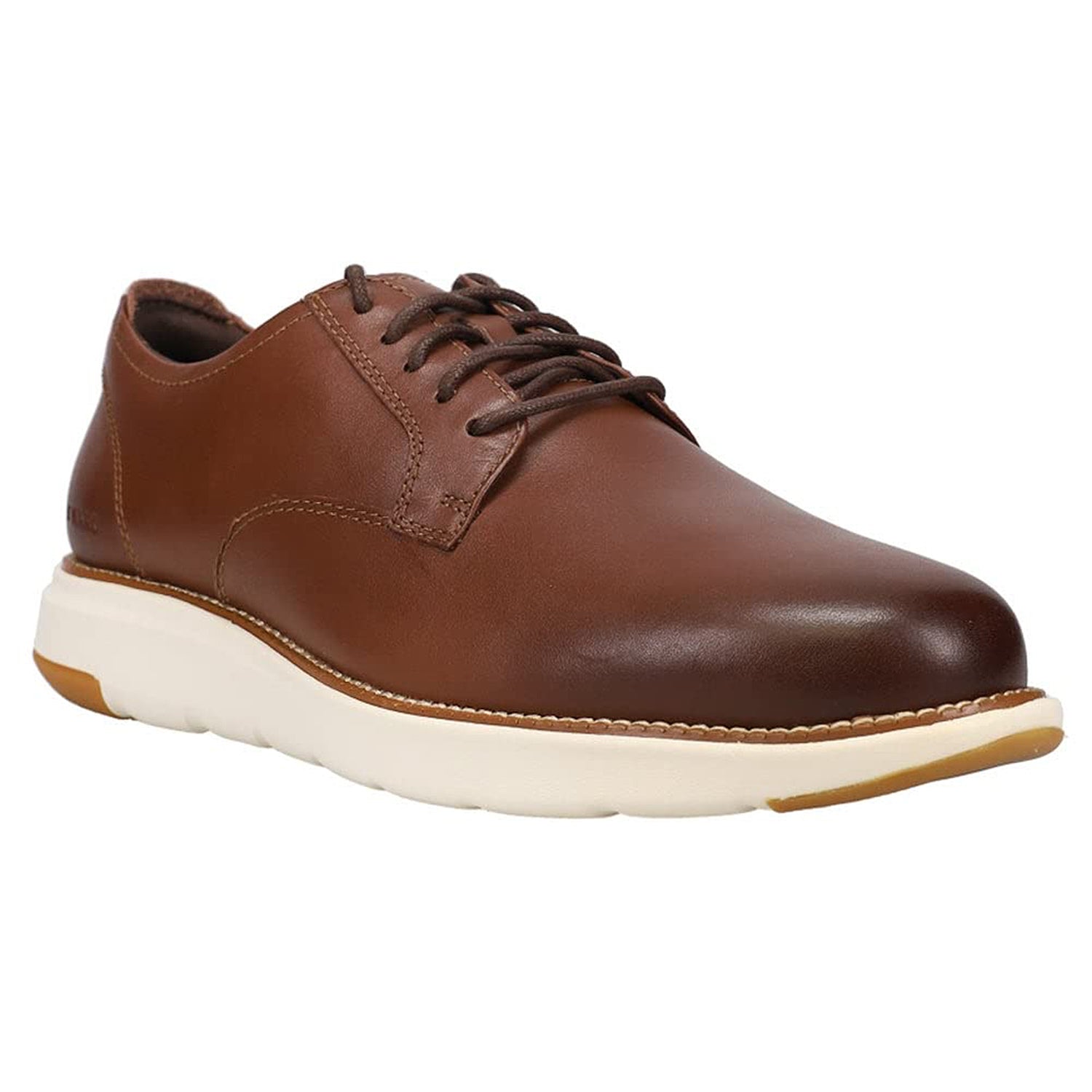 Cole Haan Grand Atlantic Oxford - Men's Chestnut/Ivory Shoe Deals Outlet