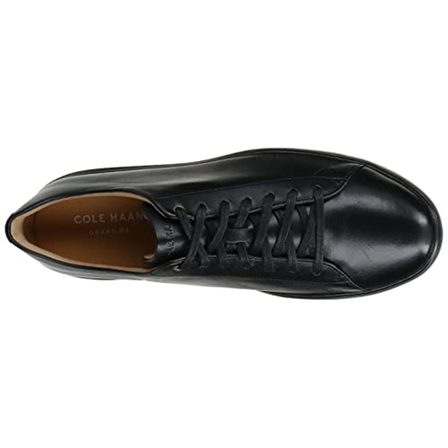 Cole Haan Grand Crosscourt II Sneaker - Men's Black Leather/Blk Shoe Deals Outlet