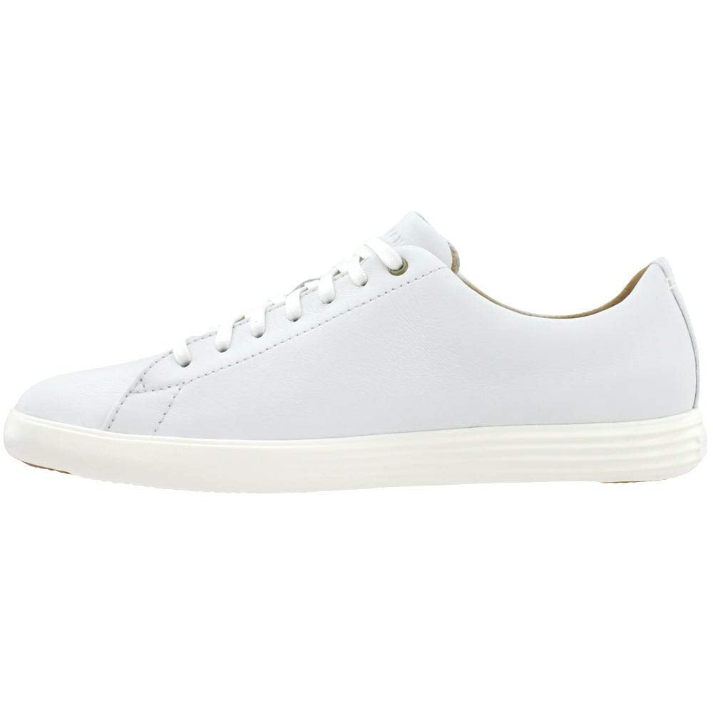 Cole Haan Grand Crosscourt II Sneaker - Men's White Leather Shoe Deals Outlet