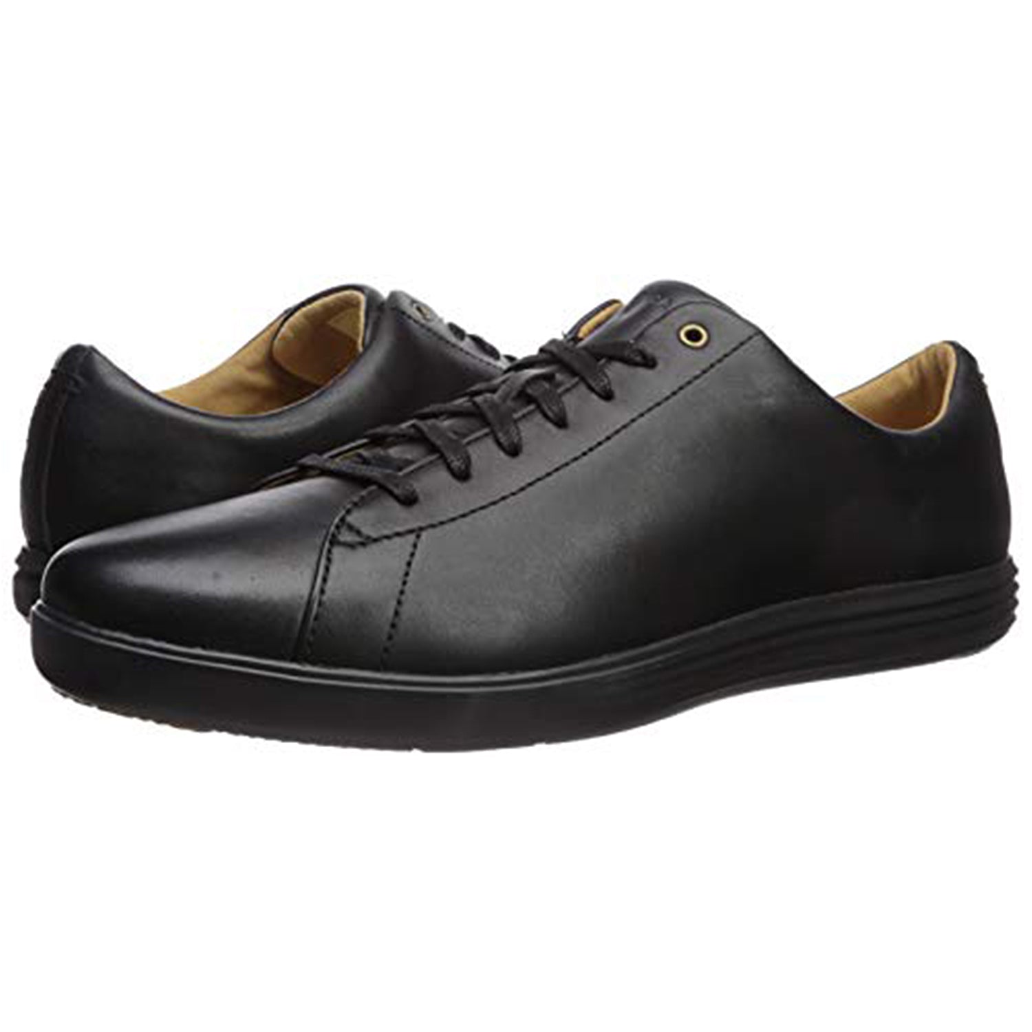 Cole Haan Grand Crosscourt II Sneaker - Men's Black Leather/Blk Shoe Deals Outlet