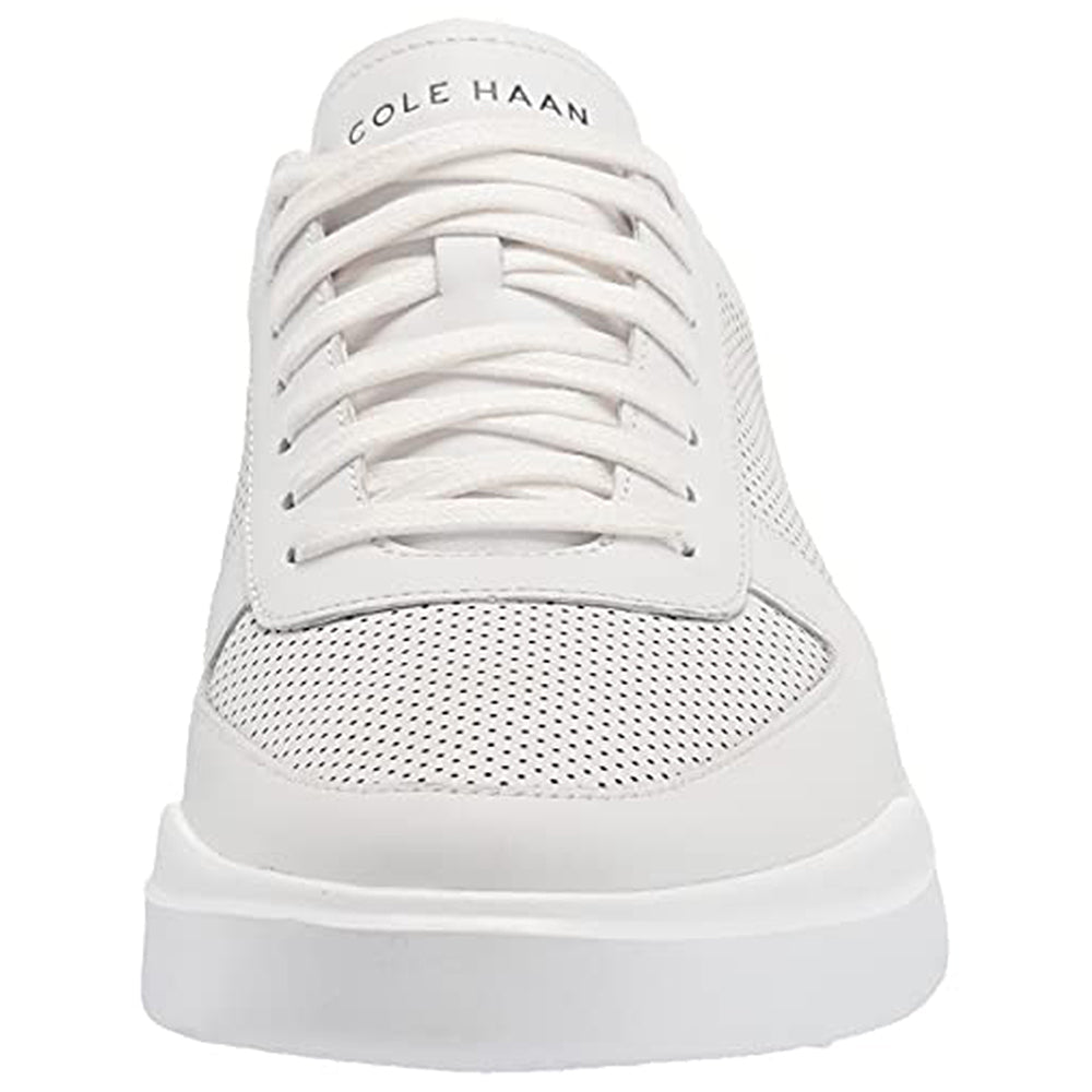 Cole Haan Grand Crosscourt Modern Perforated Leather - Men's Optic White/Peacoat Shoe Deals Outlet