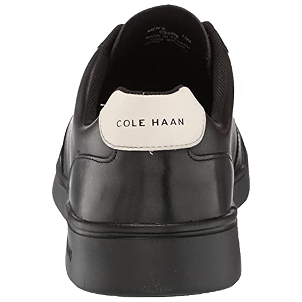 Cole Haan Grand Crosscourt Modern Perforated Leather - Men's Black/Black/White Shoe Deals Outlet