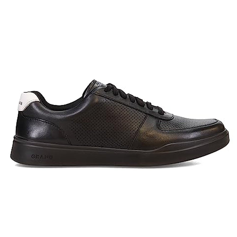 Cole Haan Grand Crosscourt Modern Perforated Leather - Men's Black/Black/White Shoe Deals Outlet
