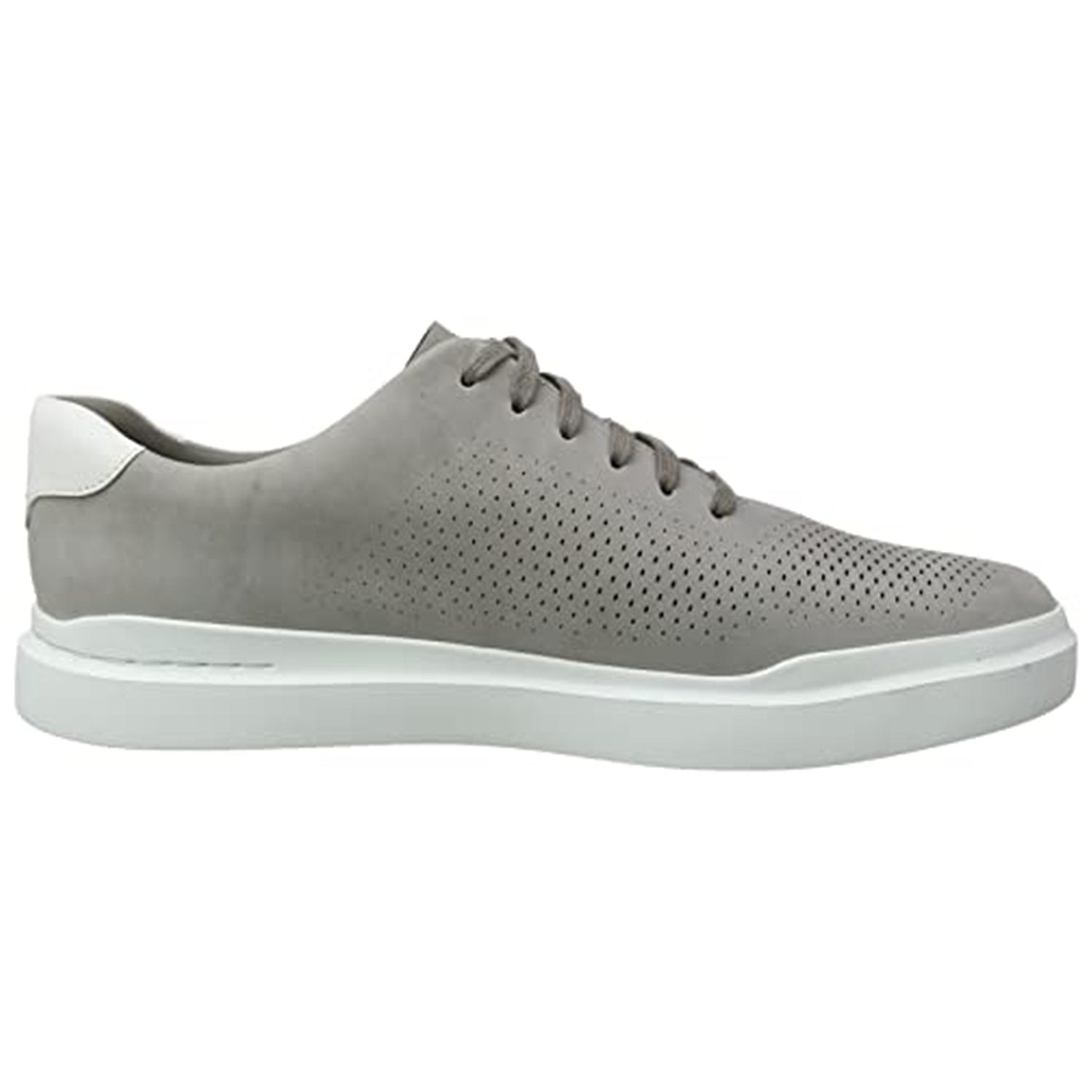 Cole Haan GrandPro Rally Laser Cut Sneaker - Men's Ironstone - optic White Shoe Deals Outlet