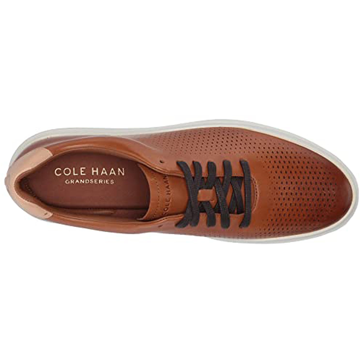 Cole Haan GrandPro Rally Laser Cut Sneaker - Men's British Tan/Ivory Shoe Deals Outlet