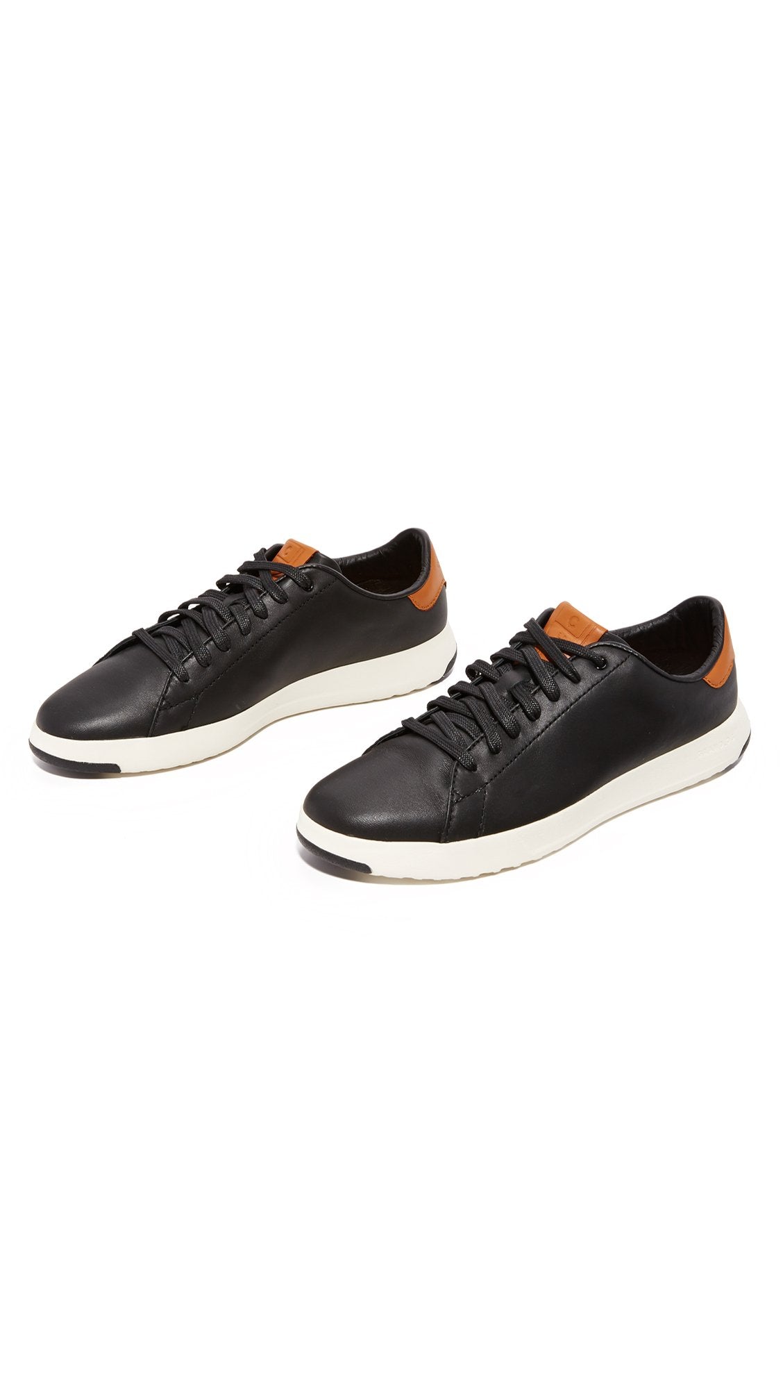 Cole Haan Grandpro Tennis - Men's Black/British Tan Shoe Deals Outlet