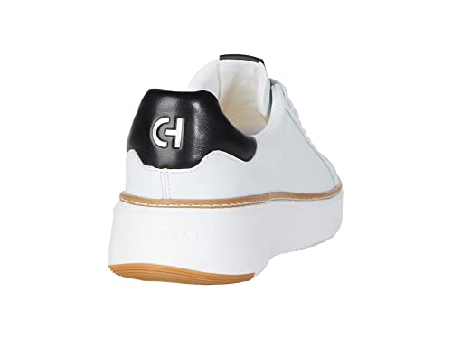 Cole Haan GrandPro Topspin Sneakers - Women's Ivory/Black Leather Shoe Deals Outlet