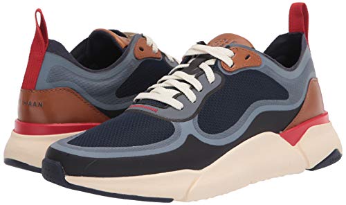 Cole Haan GrandSport Trainer Cross - Men's Ombre Blue/Marine Blue/Tango Red Shoe Deals Outlet