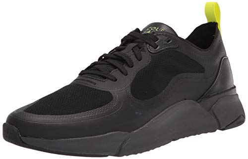 Cole Haan GrandSport Trainer Cross - Men's Black/Safety Yellow Shoe Deals Outlet