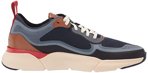 Cole Haan GrandSport Trainer Cross - Men's Ombre Blue/Marine Blue/Tango Red Shoe Deals Outlet