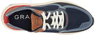 Cole Haan GrandSport Trainer Cross - Men's Ombre Blue/Marine Blue/Tango Red Shoe Deals Outlet