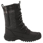 KEEN Greta Tall Winter WP - Women's Black/Black Plaid Shoe Deals Outlet