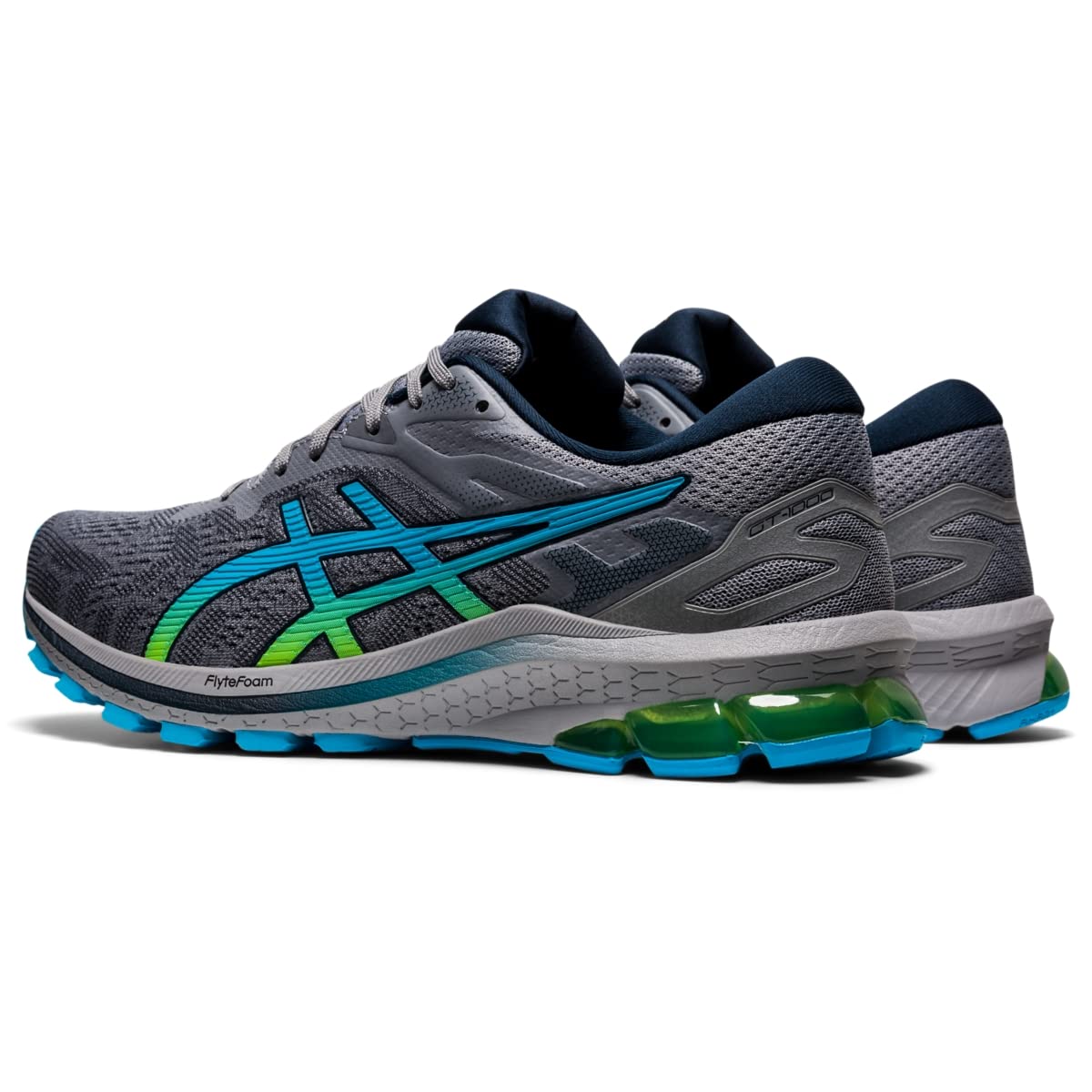 ASICS GT - 1000 10 - Men's Sheet Rock/Hazard Green Shoe Deals Outlet
