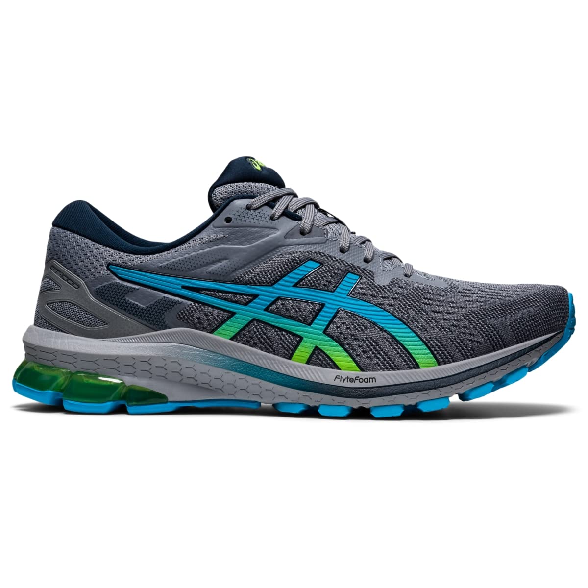 ASICS GT - 1000 10 - Men's Sheet Rock/Hazard Green Shoe Deals Outlet