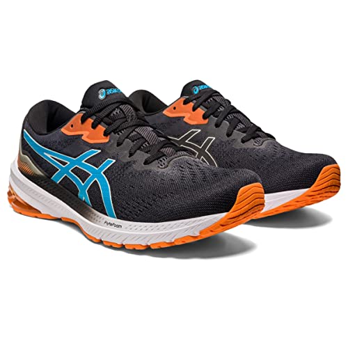 ASICS GT - 1000 11 - Men's Black/Island Blue Shoe Deals Outlet